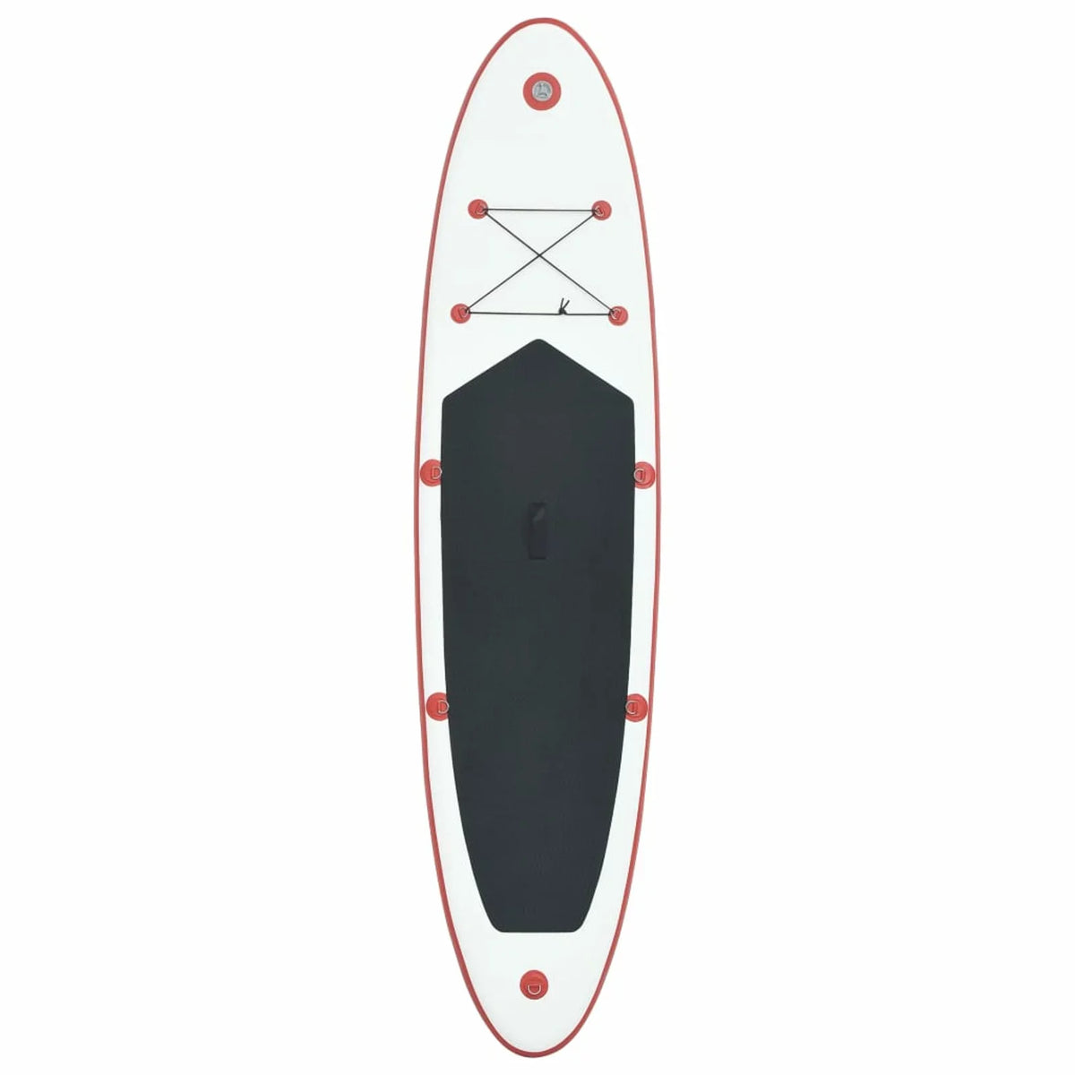 Andoer Paddle Board Set Surfboard Inflatable Red and White