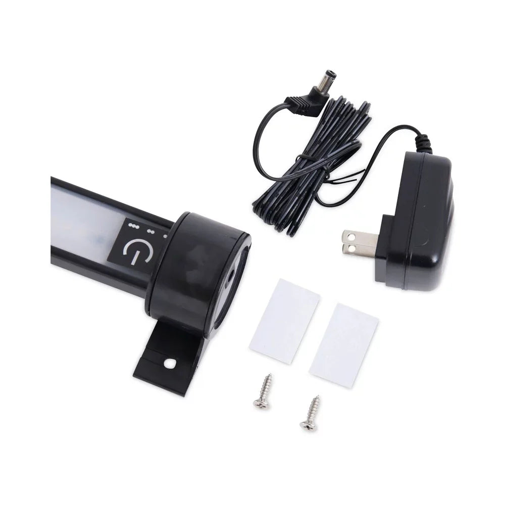 Alera  24 in.  x 2 in.  x 2.88 in.  Under Cabinet  Strip Lamp - Black
