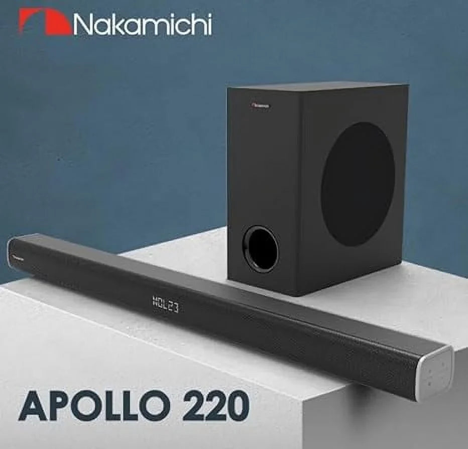 Open Box Nakamichi Apollo 220 2.1 Dolby Audio  -