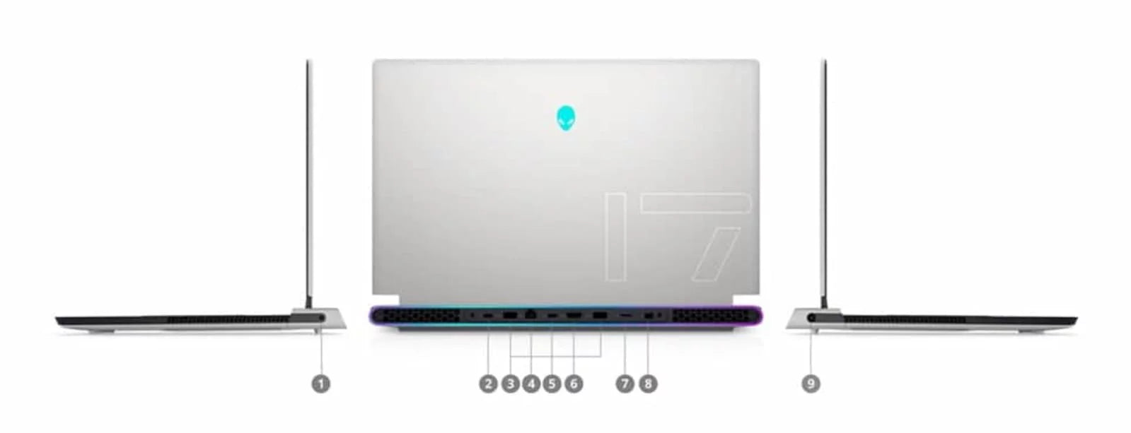 Restored Dell Alienware   Gaming Laptop (2021) 17.3"  Core i7 - 1TB  - 64GB  -  3080 8 Cores @ 4.6 GHz - 11th Gen  - 10GB  (Refurbished)