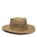 Outdoor Cap -100 Gambler Straw Hat-Natural