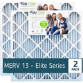 Filti 7500 Pleated Home  Furnace 20x25x5  13 Air Filter (2 Pack)