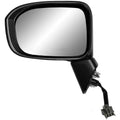 '-Source Driver Side Mirror for 14-15  Civic Coupe, Civic Sedan, Civic Hybrid, (textured black w/ protective, foldaway), w/o Aspherical lens, w/o camera, w/o turn signal, Power 63624H