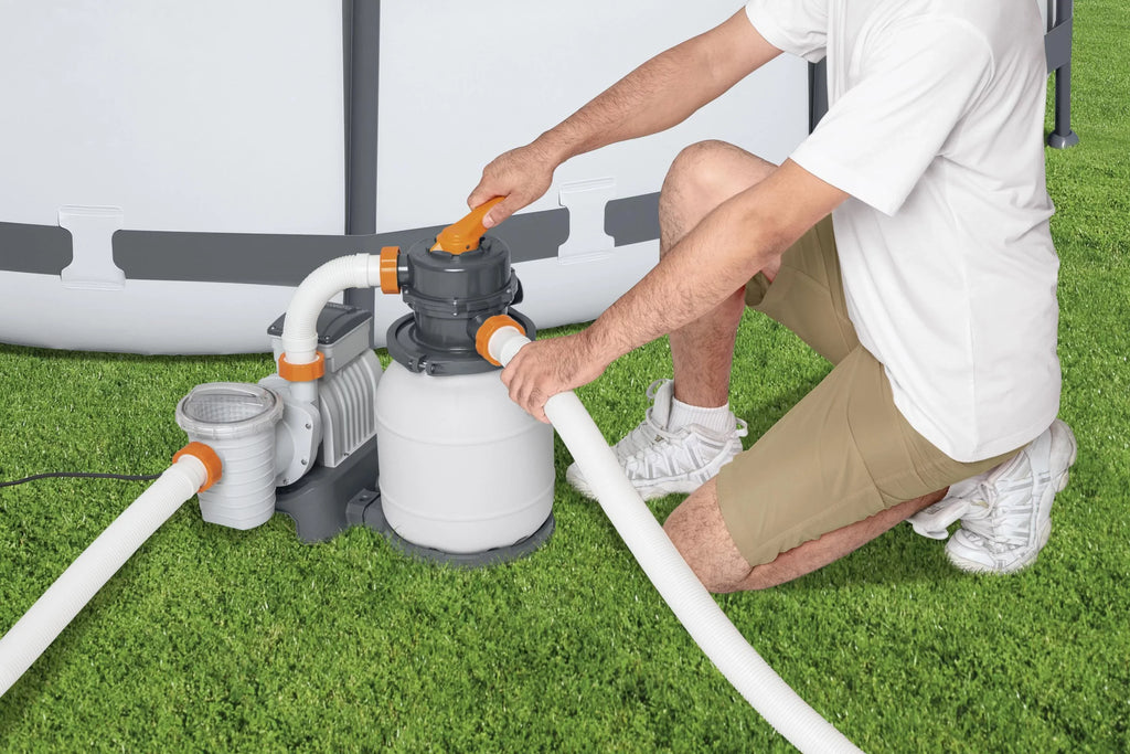 Flowclear 1500 Gallon Sand Filter Above-Ground Pool Pump