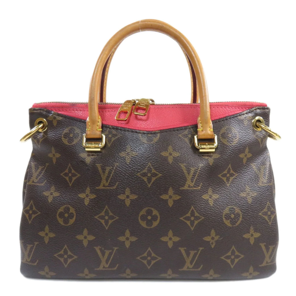 Pre-Owned Louis Vuitton  Pallas  Monogram Handbag Canvas Ladies (Good)
