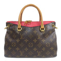 Pre-Owned Louis Vuitton  Pallas  Monogram Handbag Canvas Ladies (Good)