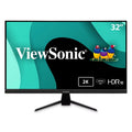 ViewSonic -2K 32 Inch 1440p  Monitor with 65W  ,  Content Support, Ultra-Thin Bezels, Eye Care, , and  Input