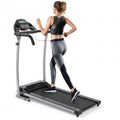 Compact Electric Folding Treadmill Level  Display Up Your Fitness Routine