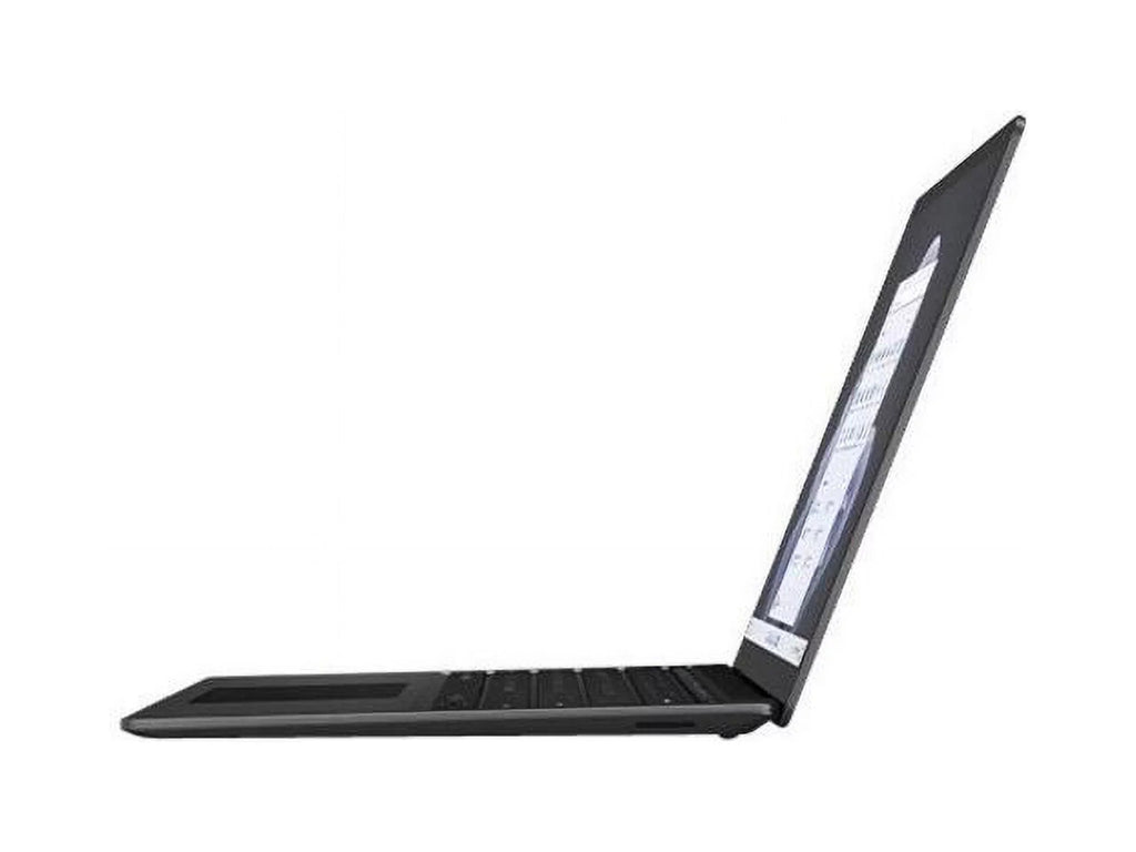 Microsoft Surface Laptop 5 13.5" Touchscreen Notebook - Intel Core i5 12th Gen i5-1245U - 16    - 256   - Windows 10 Pro - Intel Iris Xe Graphics - Matte Black -  Compliant  -00002