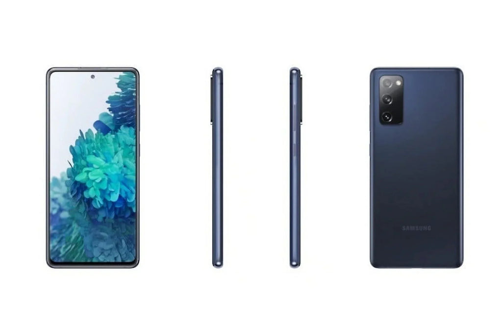 Restored Samsung Galaxy   5G  (Verizon Unlocked) 128GB Cloud Navy (Grade +) w/ Wireless Earbuds (Refurbished)