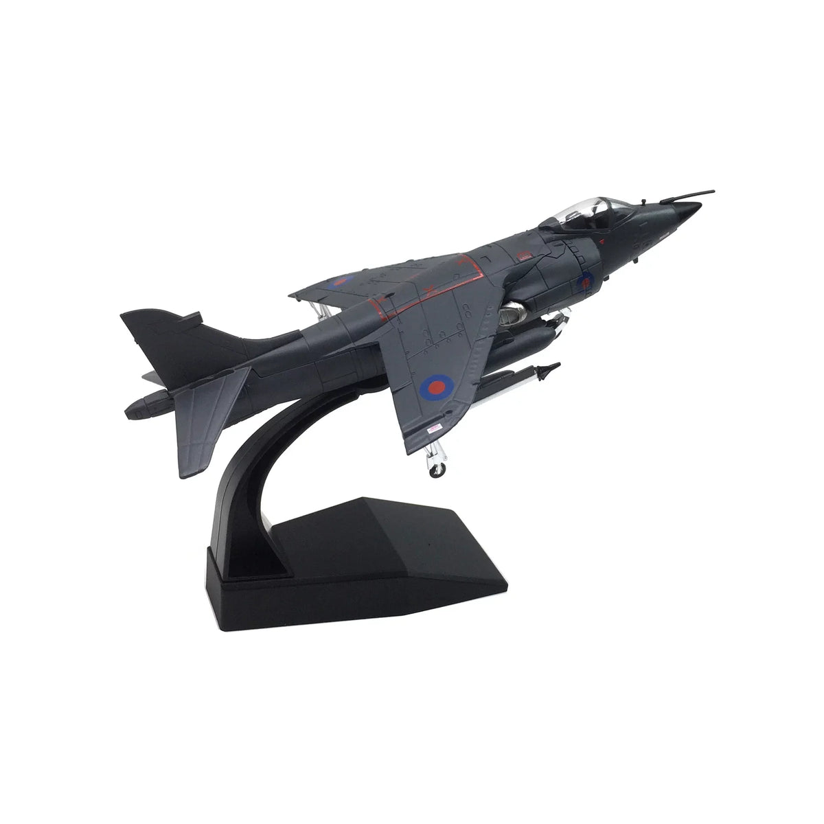 1:72  Air Force 1982 Sea Harrier Jet Fighter Model Military Fighter Aircraft Model Alloy Simulation Collection Display