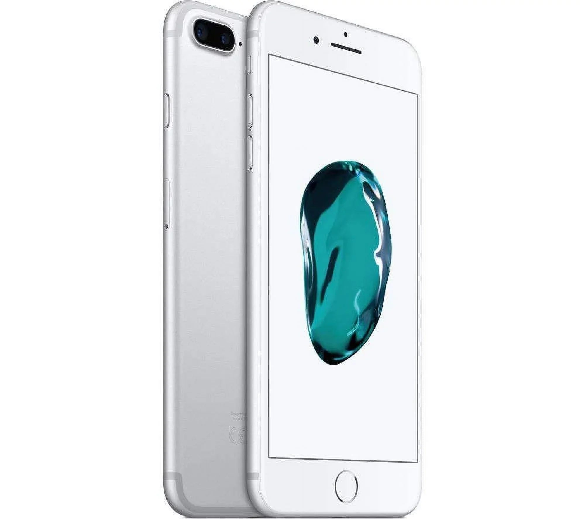 Restored Apple iPhone 7 Plus 128  Universal Unlocked Silver  Version (Refurbished)