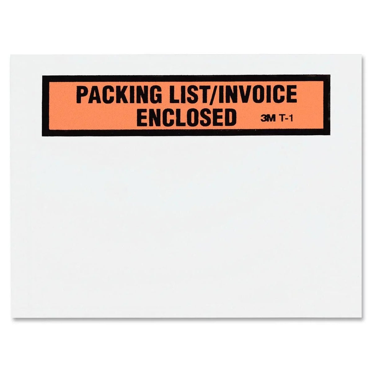 3M Top Print Self-Adhesive Packing List Envelope, 4.5" x 5.5", White, 1000-Count