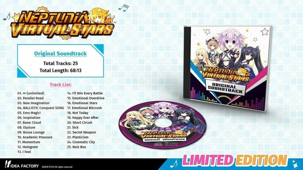 Neptunia Virtual Stars: Limited Edition - Sony Playstation 4 [ Collector]