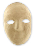 Creativity Street Paper Mache Masks full mask, 8 in. x 6 in., each (pack of 6)