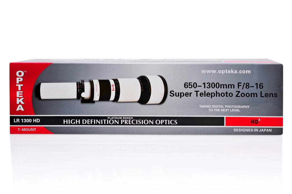 Opteka 650-1300mm High Definition Telephoto Lens for Sony Alpha -Mount a9, a7r, a7s, a7, a6500, a6300, a6000, a5100, a5000, a3000, -7, -6, -5T, -5N, 5R and 3N Digital Mirrorless Cameras