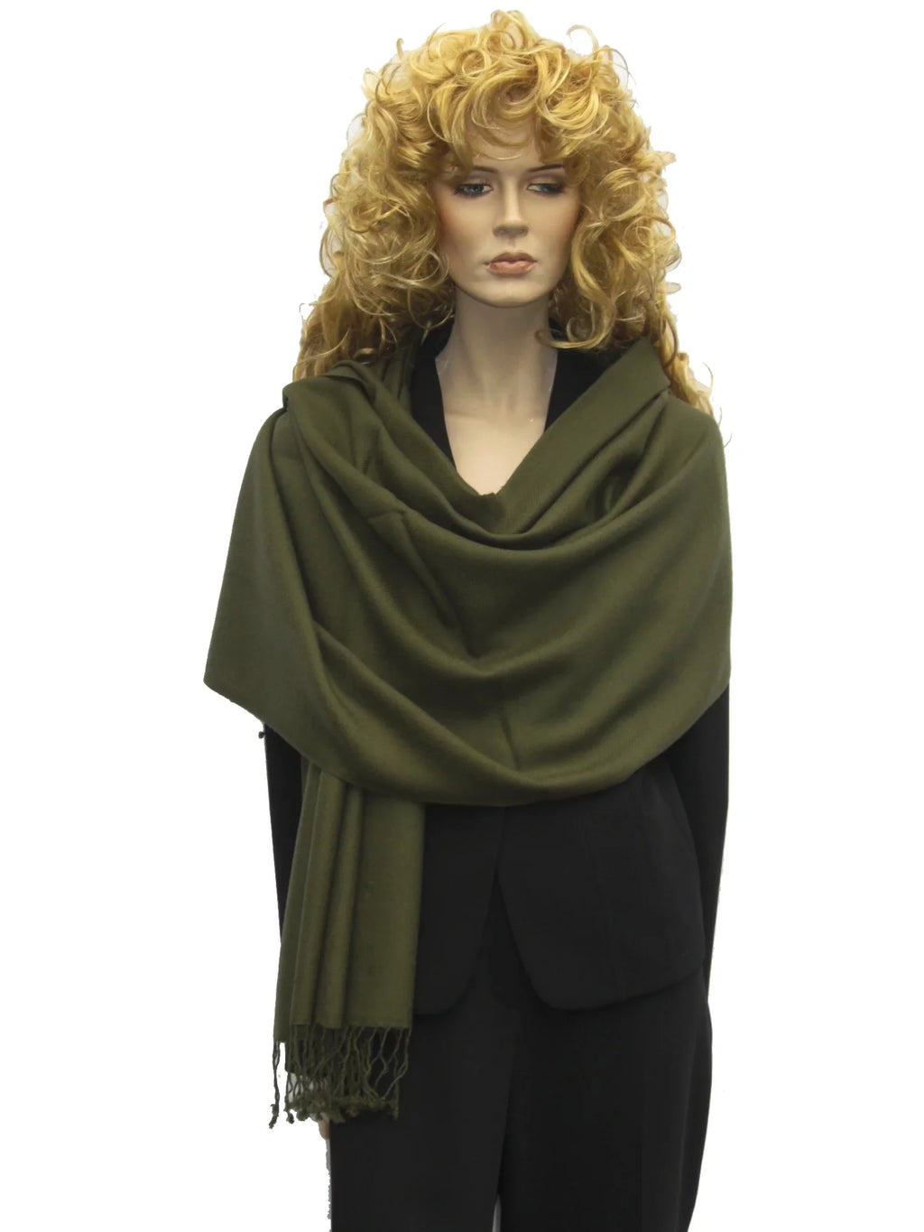 Shawl/Shawls/Scarf/Scarves/Wrap/Stole/Muffler/Cape/Ruana/Blanket/Throw/Pashmina Shawl/Cashmere Scarf/Wool/Silk (Military Regular Shawl)