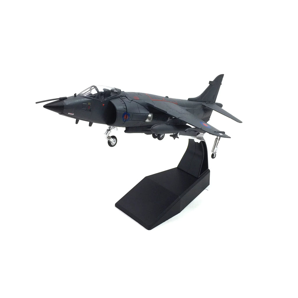 1:72  Air Force 1982 Sea Harrier Jet Fighter Model Military Fighter Aircraft Model Alloy Simulation Collection Display