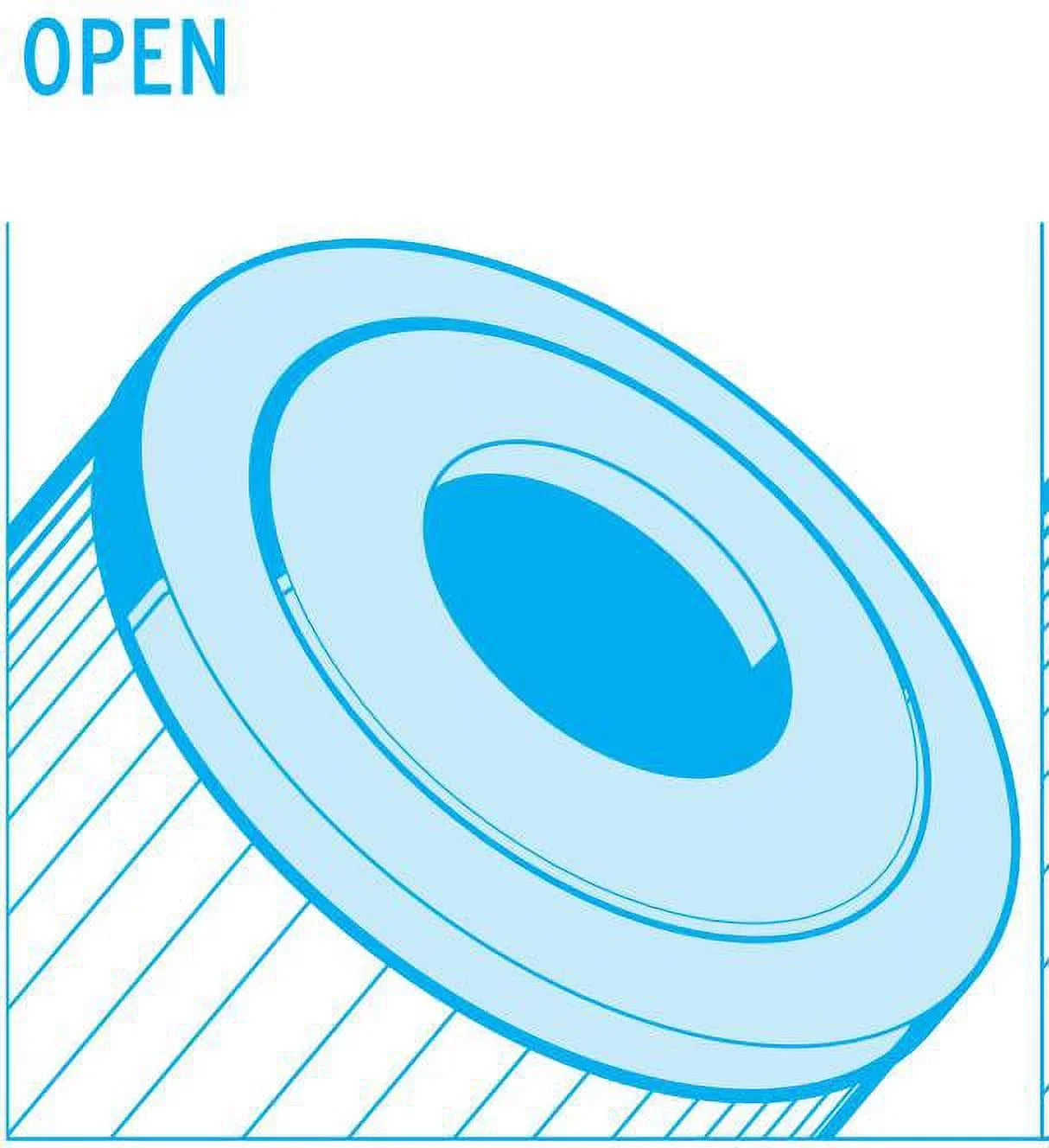 Unicel -7697 Spa Pool Replacement Cartridge Filter Harmsco / 155 -6115
