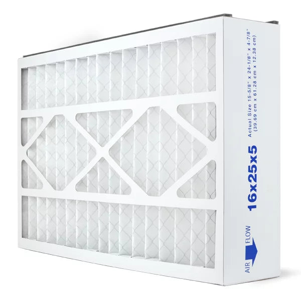 AIRx Filters 16x25x5  8   Furnace Air Filter Replacement for Skuttle 000-0448-001 000-0448-005, Dust 2-Pack, Made in the