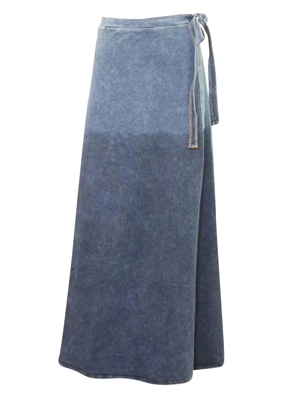 Hard Tail Long Wrap Skirt (-964)