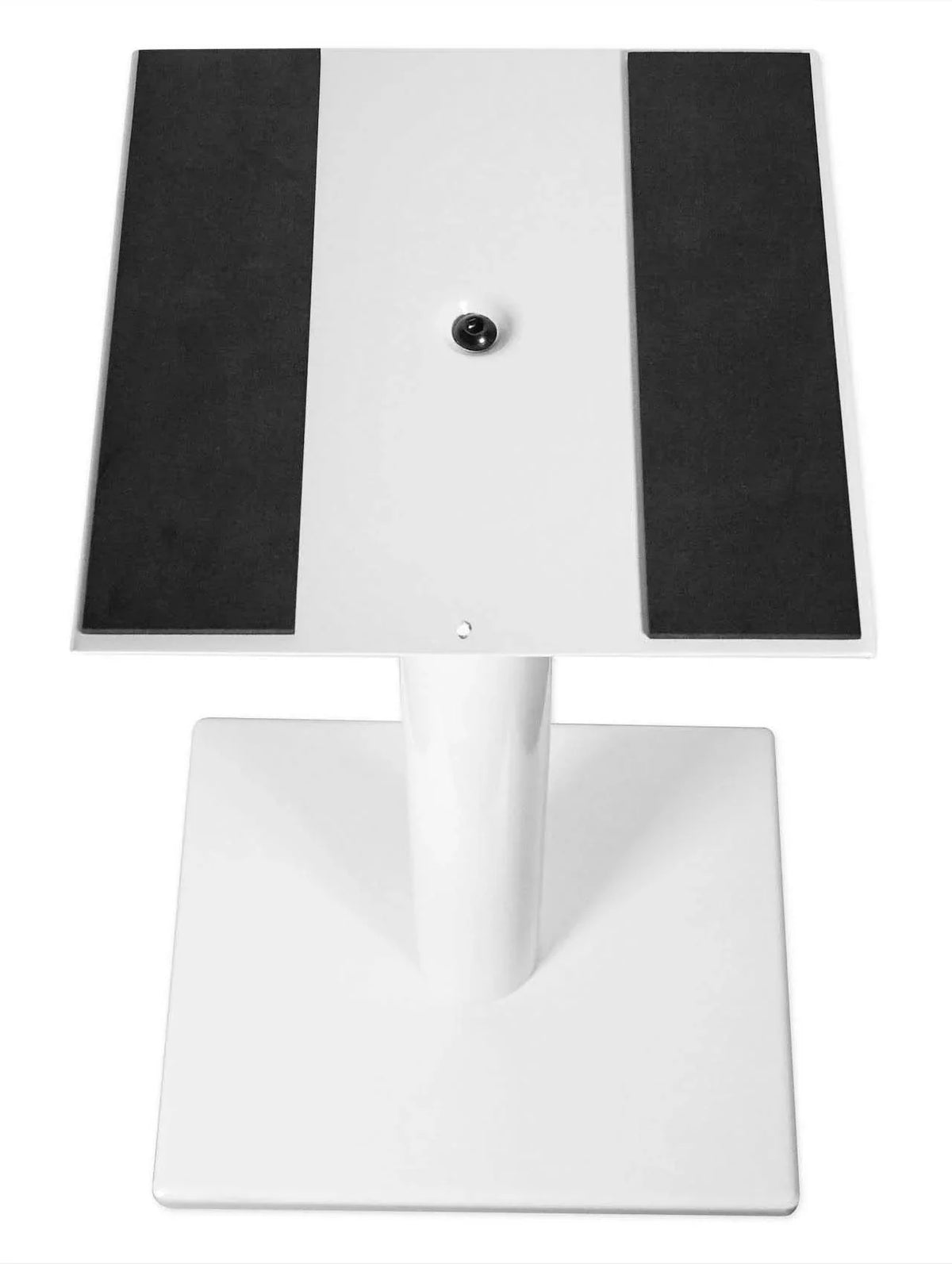 Pair Rockville  29" Steel Studio Monitor Recording Studio Stands in White