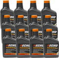 Echo 12 Pack of Oil 12.8 oz Bottles 2 Cycle Mix for 5 Gallon - Power Blend 6450005…