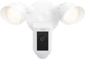 Restored Ring_Floodlight Cam Wired Plus with Motion Activated , White, 2021 Release, Outdoor, WiFi, /Network (Refurbished)