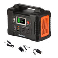 Flashfish PortableStation,3 Modes  Portable 200w Batterye200 Modes - 200w BatteryStation With 3 40800mah/151wh Solar - 40800mah/151wh 200w Modes Station With Solar -and Modes