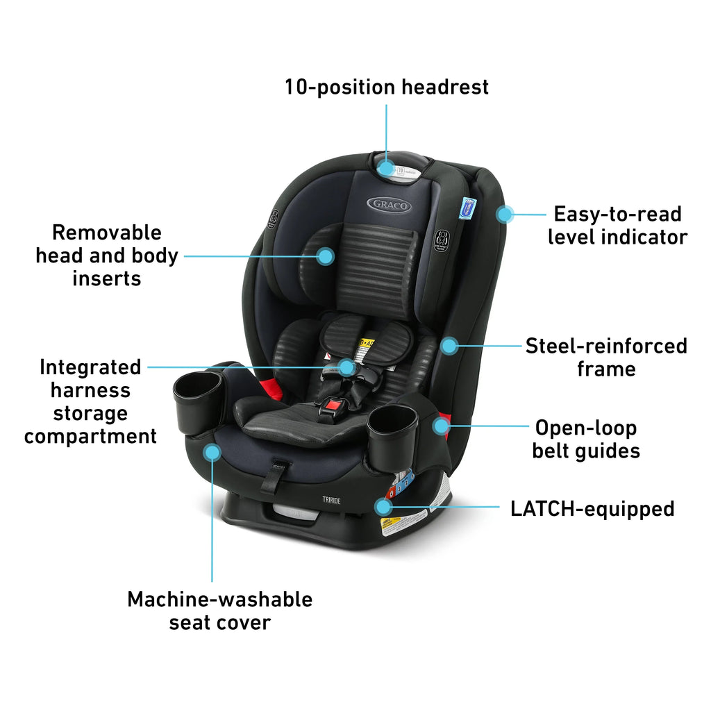Graco® TriRide™ 3-in-1 Car Seat, Clybourne