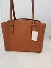 Kate Spade Monet Large 3-Compartment Brown Leather Tote   $399