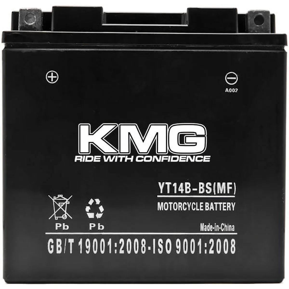 '- Battery Compatible with Yamaha 1700  Road Star Warrior 2002-2008 Sealed Maintenance Free 12V Battery High Performance   Replacement Powersport Motorcycle  Snowmobile Watercraft