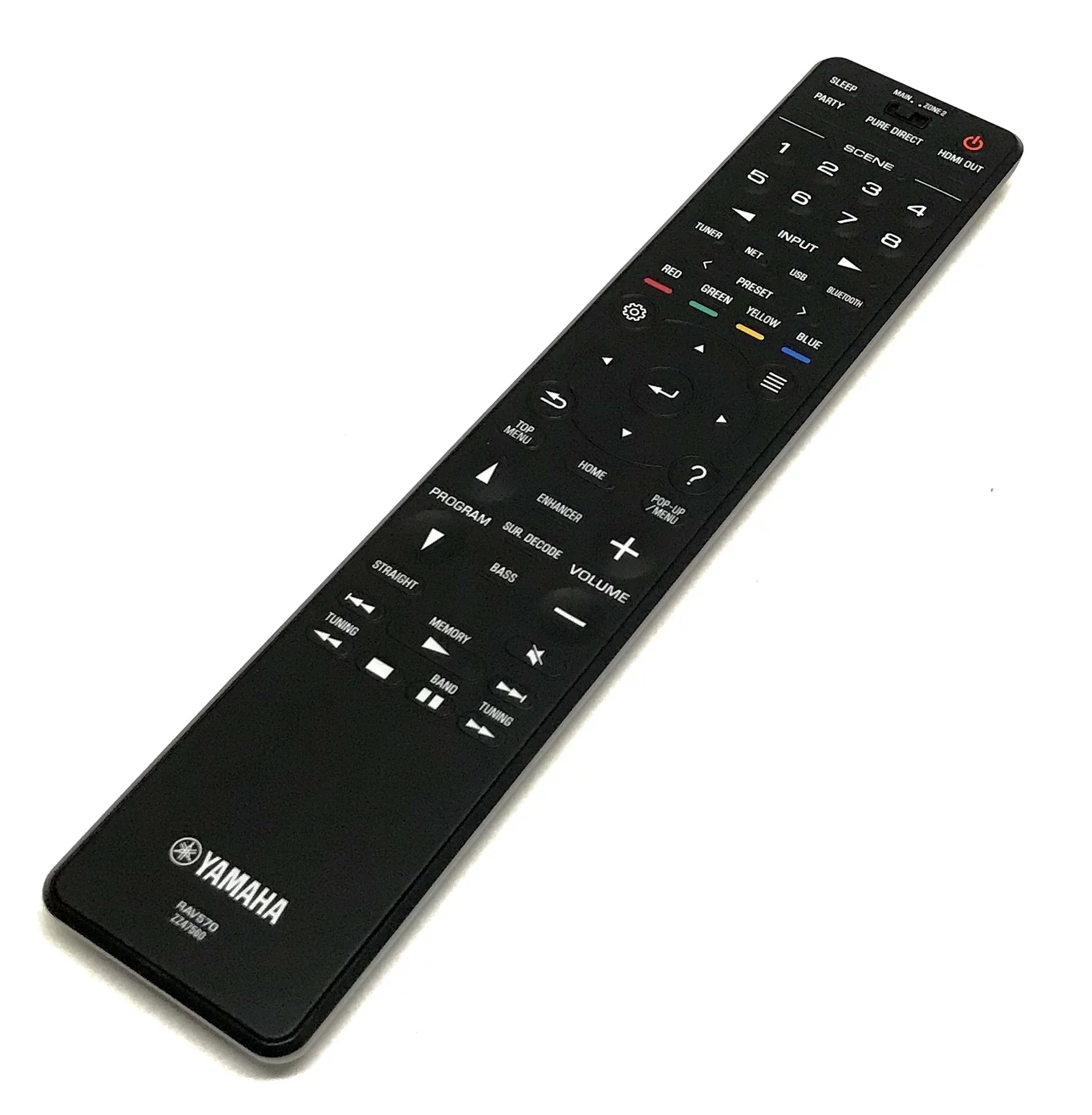 Yamaha Remote Control Originally Shipped With , -, , -