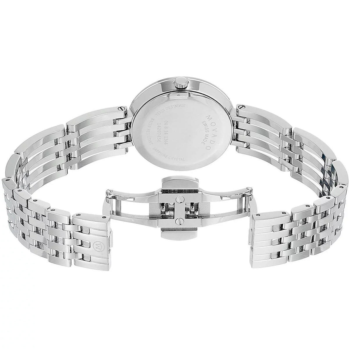 Movado Stainless Steel Ladies Watch 0607051