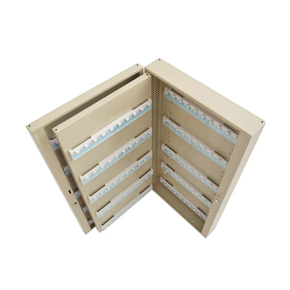 200 Hooks Wall Mount Lock Box Cabinet Storage Key Cabinet Key Organizer with Key Cards