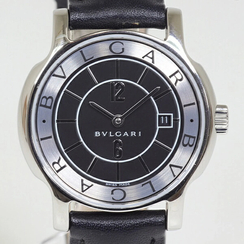 Pre-Owned Bvlgari Solotempo Quartz Stainless Steel Women's Watch  (Good)