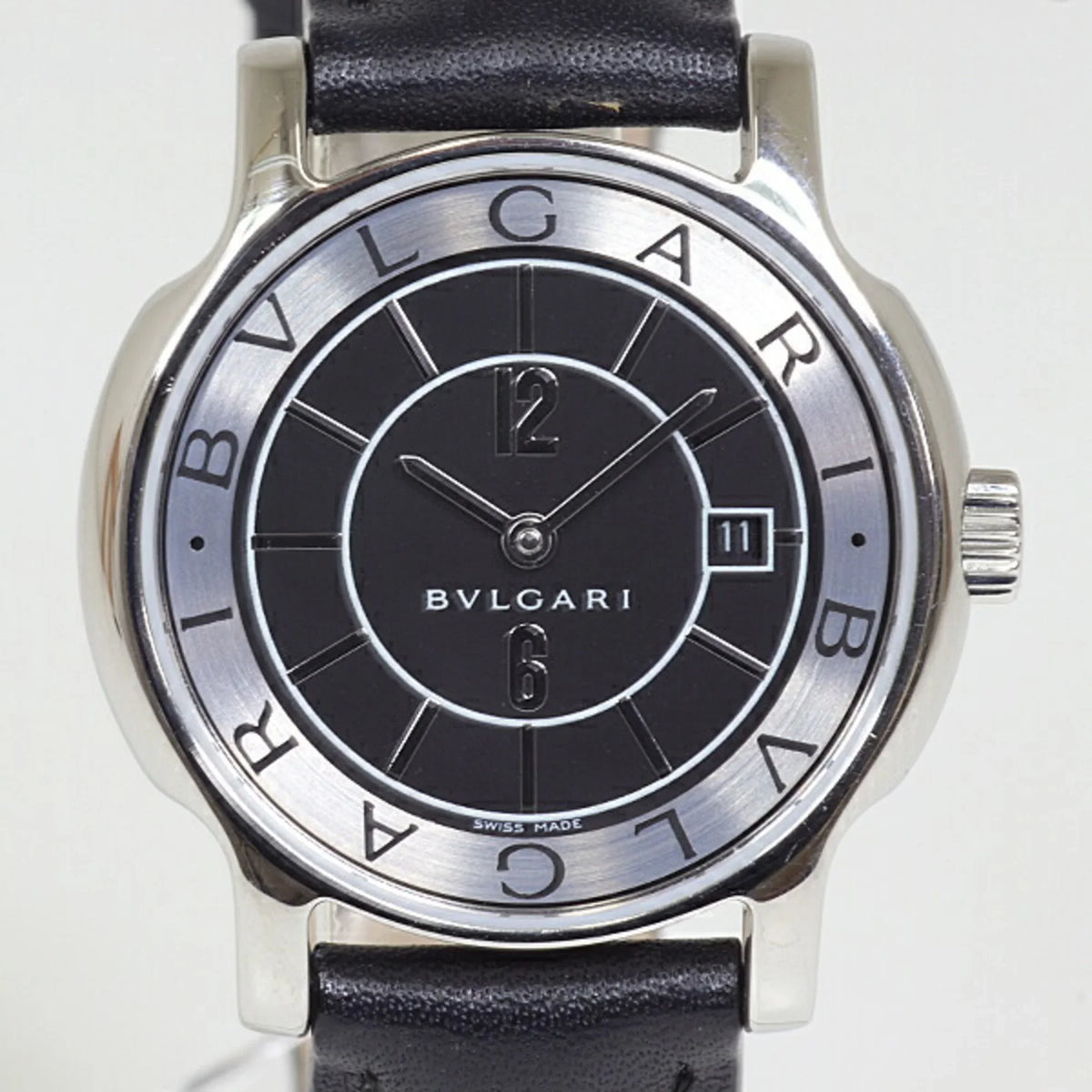 Pre-Owned Bvlgari Solotempo Quartz Stainless Steel Women's Watch  (Good)