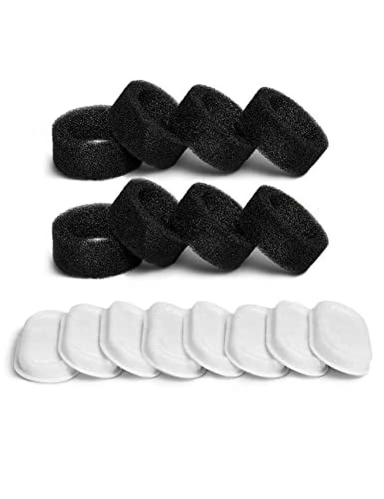 8 Packs Replacement Filters for Stainless Steel Cat Water Fountain , 4 Months Set of Replacement Filters