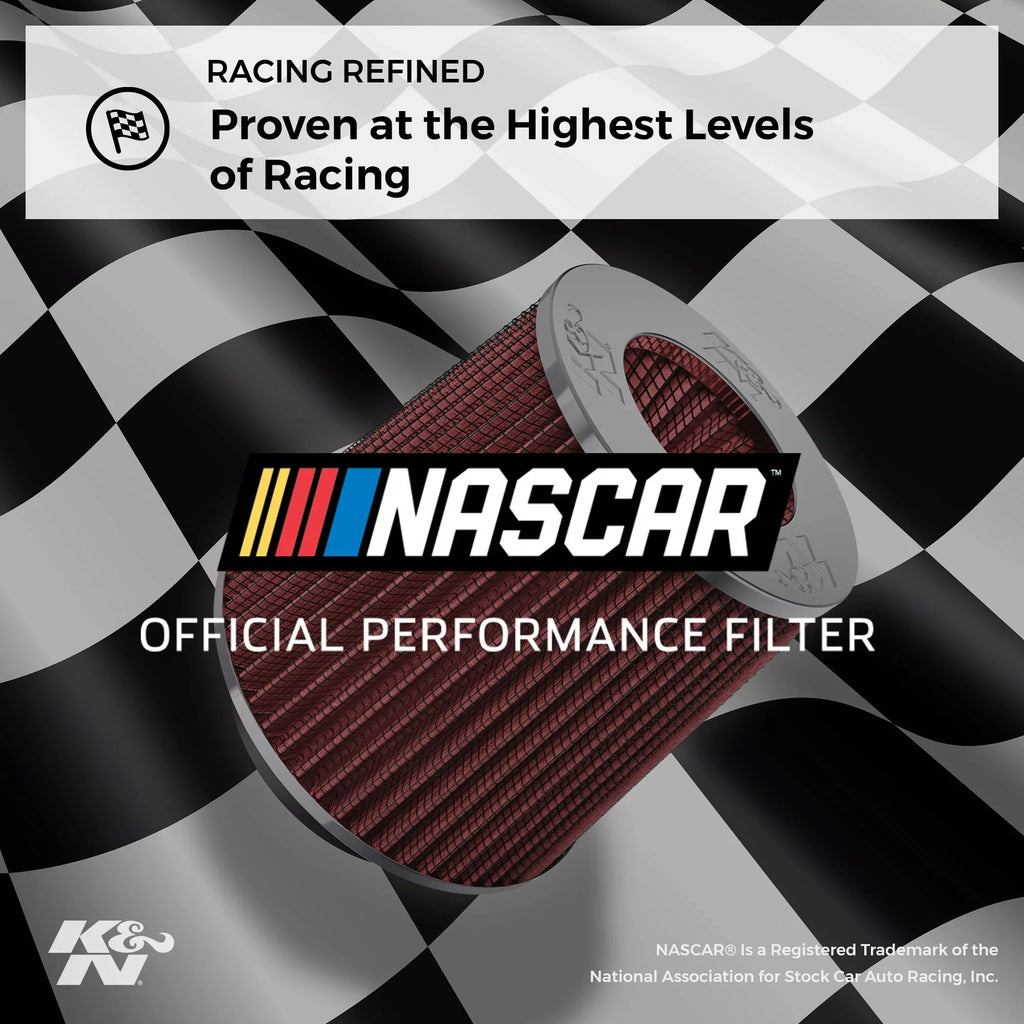 & Universal Clamp-On Engine Air Filter: Washable and Reusable: Round Tapered; 4.5 in (114 mm) Flange ; 6 in (152 mm) Height; 5.875 in (149 mm) Base; 4.5 in (114 mm) Top , -4740