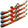 Axle Combo Strap, Snap Hook Ratchet, 2 inch x 114 inch, 4 Pack, PROSeries, 3300 Lbs