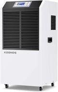 Kesnos 232 Pint Commercial Dehumidifier for Basements with Drain Hose in Area up to 8000 Sq. Ft, Large Industrial Dehumidifier for Moisture Removal