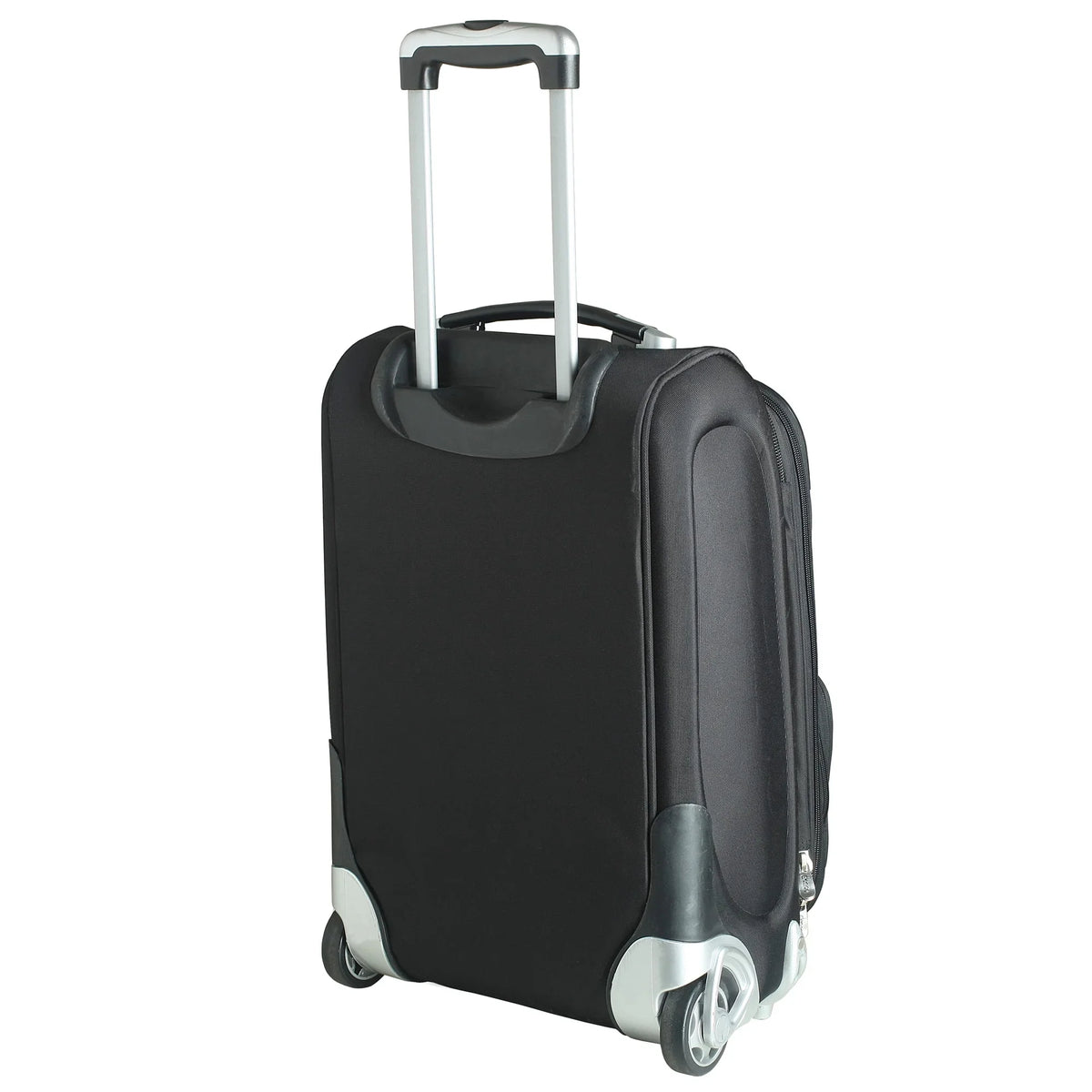 Black  Tech Yellow Jackets 21" Softside Rolling Carry-On Suitcase