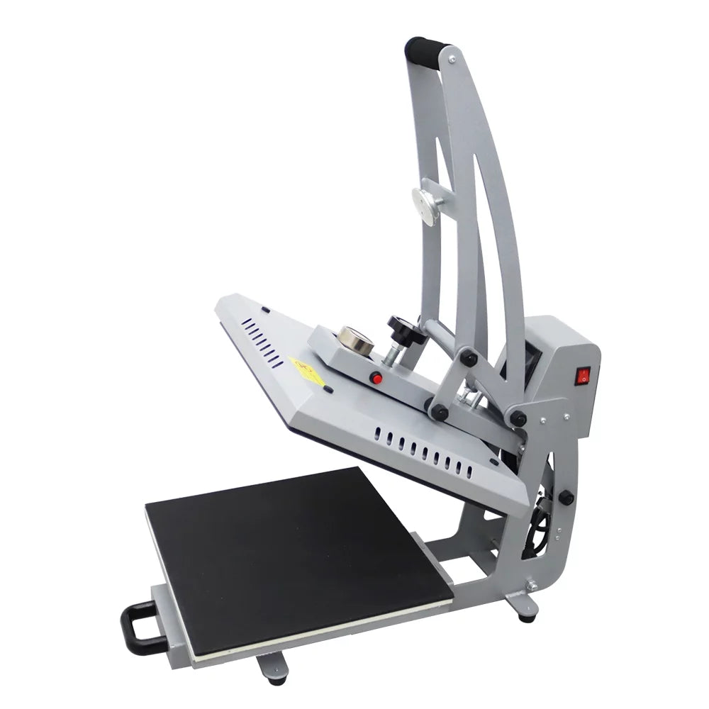 15x15in Heat Press Machine Magnetic Semi-Automatic Transfer for -Shirt Puzzle Pad Crafts