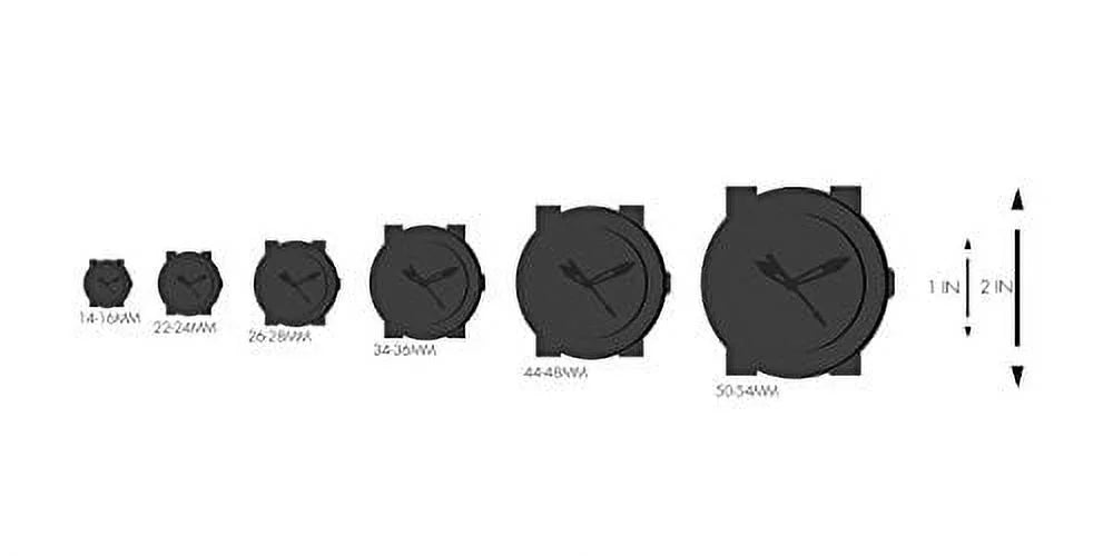 Women's - Milano Junior Acrylic Case Blue Dial Watch