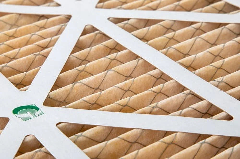 3 Pack of 20x25x2  11 Pleated 2" Inch Air Filters by Glasfloss. Actual Size: 19-1/2 x 24-1/2 x 1-3/4