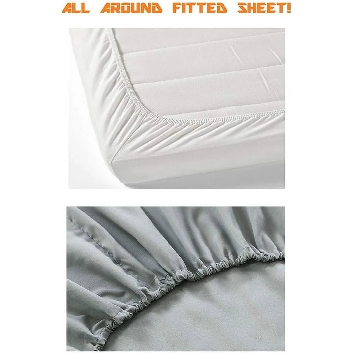 1500 Series Egyptian Quality Bedding Collection Deep Pocket, Wrinkle & Fade Resistant,Queen Red