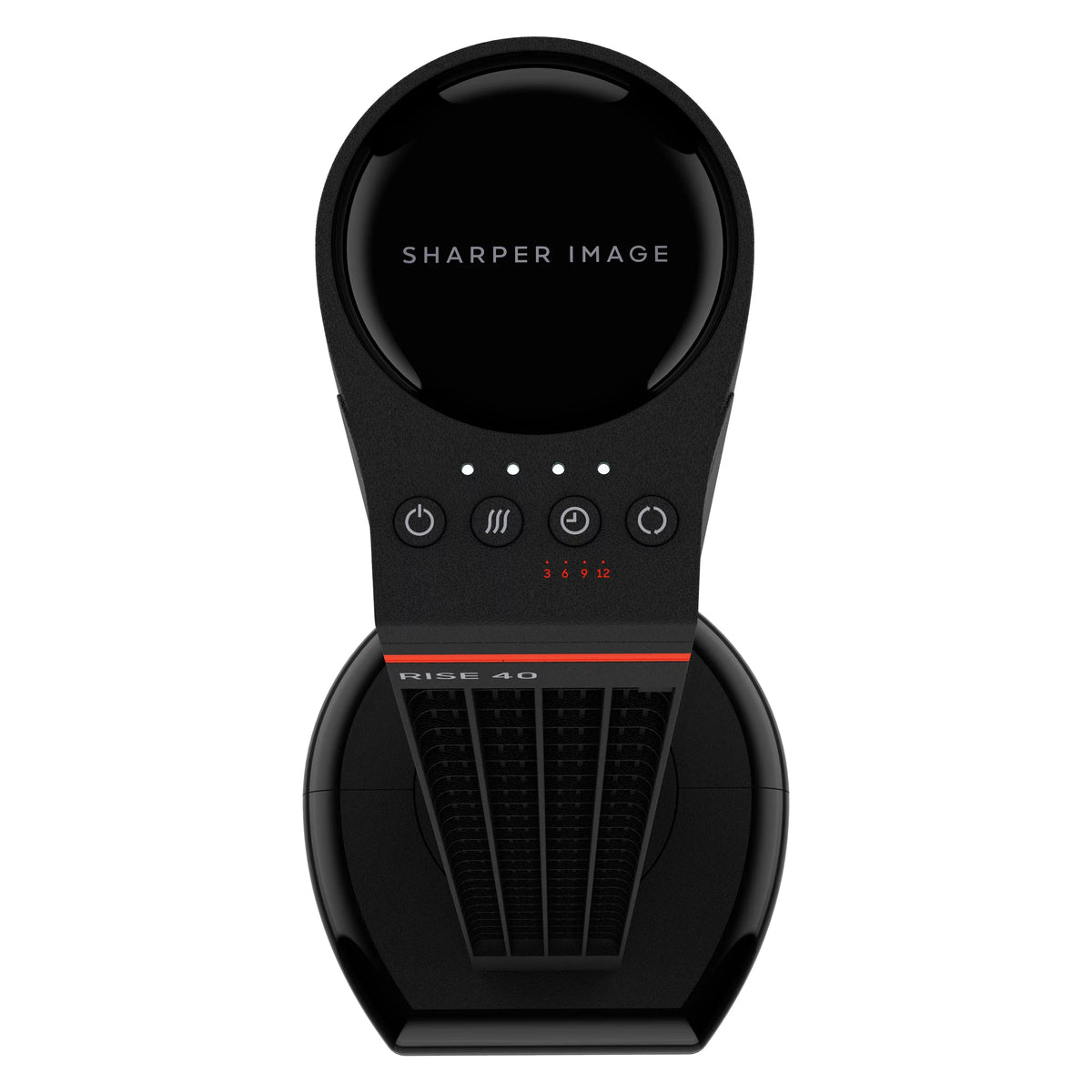 Sharper Image  40 Oscillating Tower Fan with 4 Speeds and Remote Control
