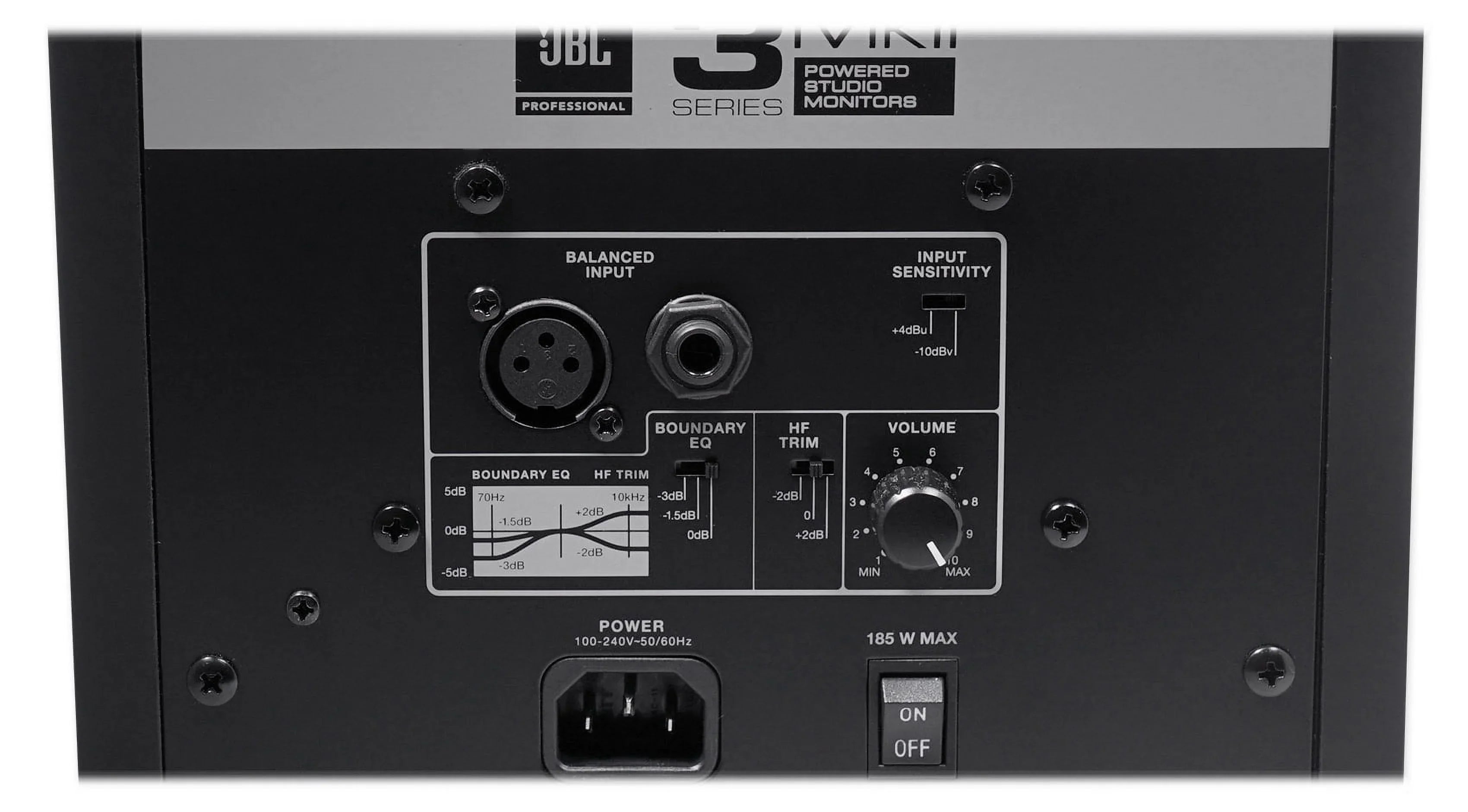 2)  306P MkII 6" 2-Way Powered Studio Monitors Speakers+10" Active Subwoofer