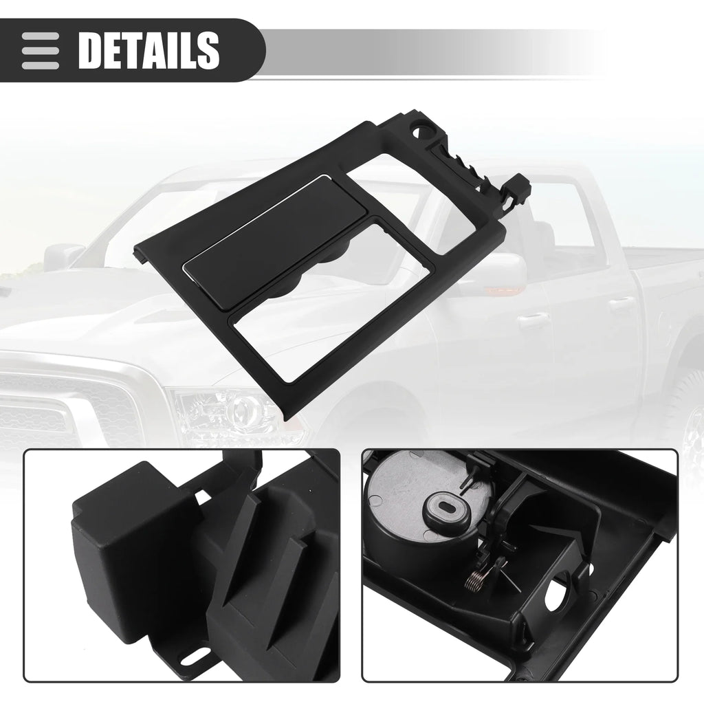 Unique Bargains Car Cup Holder Replacement for Chevrolet Corvette 1994 Plastic No.10161884 Black