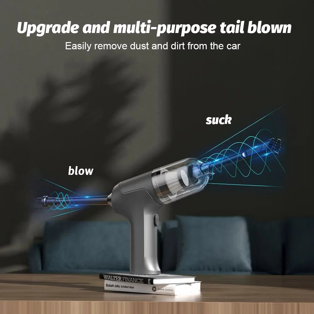 Nebublu Vacuum cleaner,Hand Pump 3 In 1 Blower And Hand 120w20 Mins Portable Pump Er 20 1 Buster Air Hand Held Office Car Air Blower 13000pa Suction 3 Suction 3 In Time 120w Filter Maiju